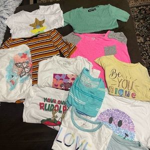 Lot of 27 girls tops